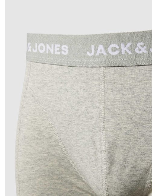 Jack & Jones Trunks mit elastischem Logo-Bund im 5er-Pack in Blue für Herren