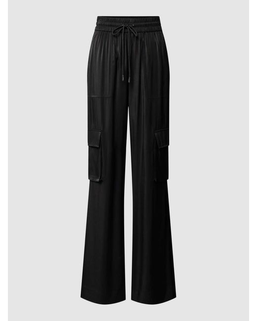 Guess Cargobroek Met Tunnelkoord, Model 'Chantal' in het Black