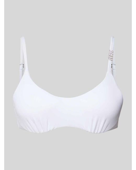 Guess Bikinitop Met Haakjessluiting in het White