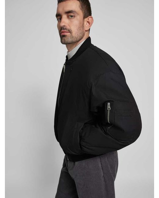 ANNARR Jacke Mit Reißverschlusstasche Modell 'Anrraf Flight' in Black für Herren