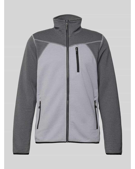 Icepeak Jacke Mit Reißverschlusstaschen Modell 'Berthold' in Gray für Herren