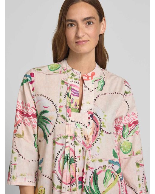 Emily Van Den Bergh Midi-jurk Met Steekzakken in het White