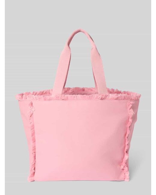 HUGO Pink Handtasche mit Fransen