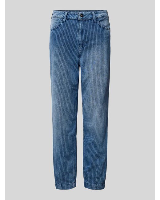 Rich & Royal Jeans Met Streepmotief in het Blue voor heren