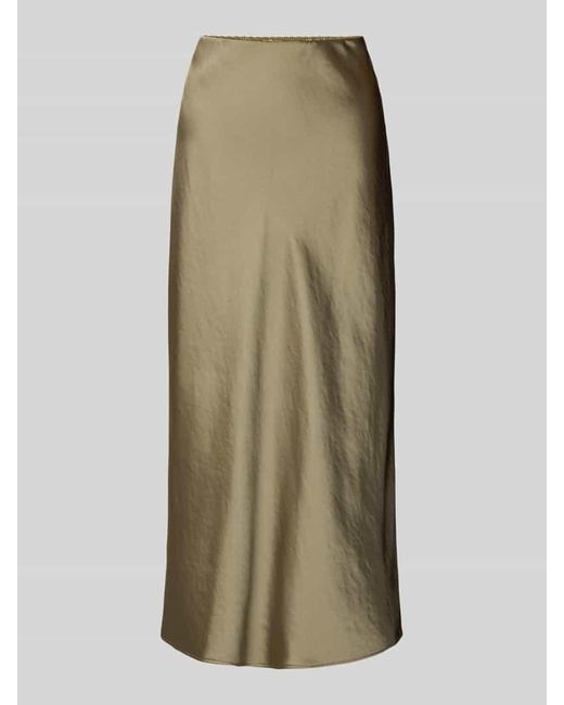 S.oliver Green Regular Fit Midi-Rock mit elastischem Bund