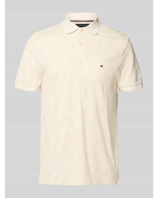 Tommy Hilfiger Regular Fit Poloshirt aus reiner Baumwolle in Natural für Herren