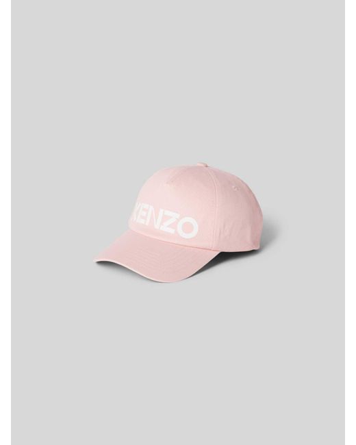 KENZO Pink Basecap mit Label-Detail