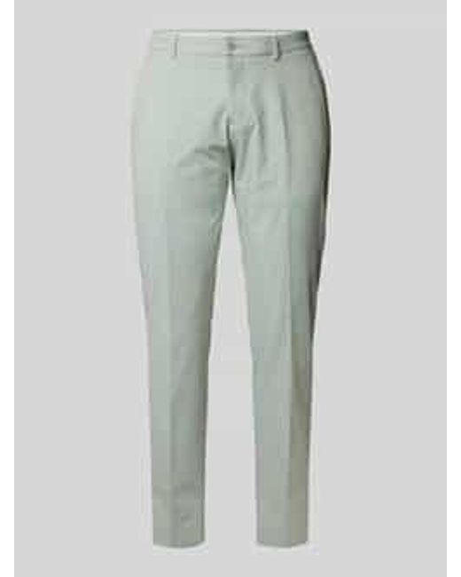 S.oliver Regular Fit Pantalon Met Persplooien in het Gray voor heren