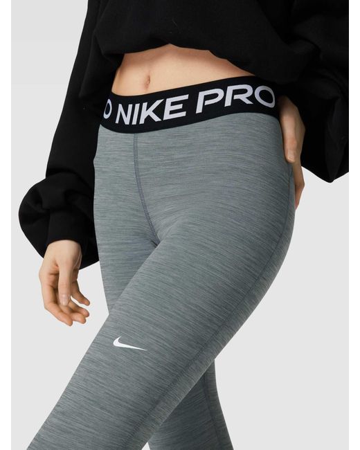 Nike Gray Leggings mit elastischem Bund Modell 'Pro 365'