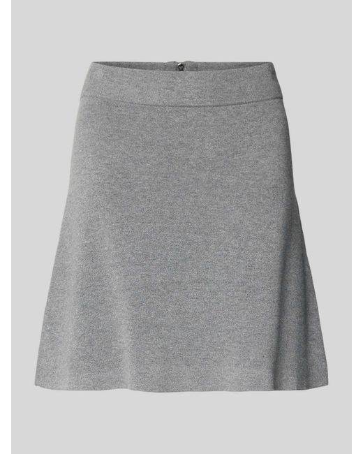 Vero Moda Uitlopende Minirok Van Viscosemix, Model 'Saba' in het Gray