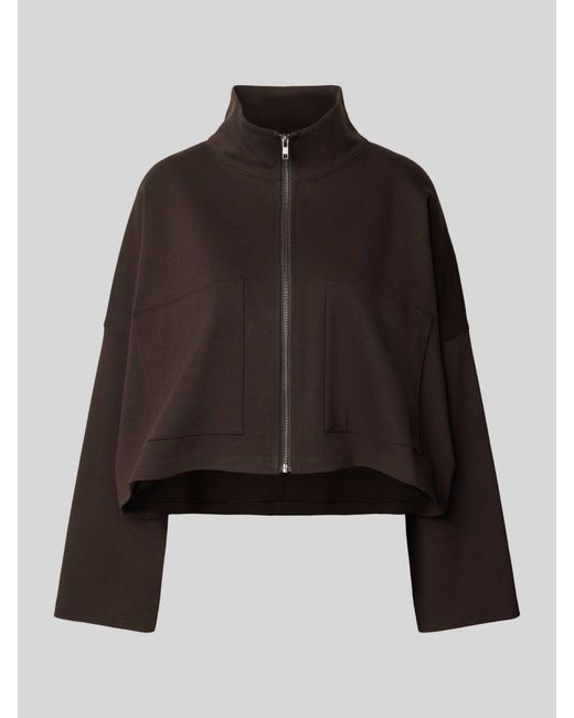 Drykorn Relaxed Fit Jack Met Opstaande Kraag, Model 'Elstow' in het Brown