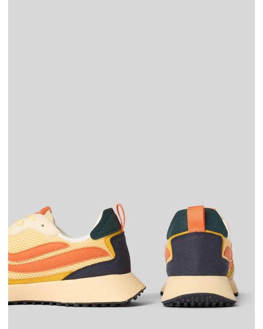 Genesis Sneakers Met Labelpatch in het Metallic voor heren