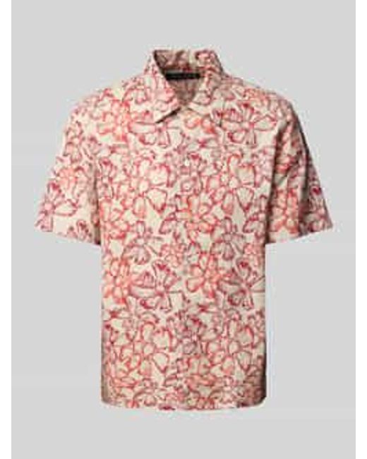 Marc O' Polo Regular Fit Vrijetijdsoverhemd in het Pink voor heren