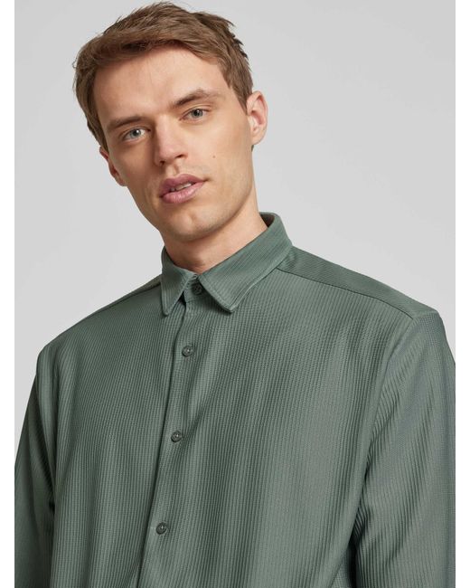 Only & Sons Relaxed Fit Vrijetijdsoverhemd Met 1/2-mouwen in het Green voor heren