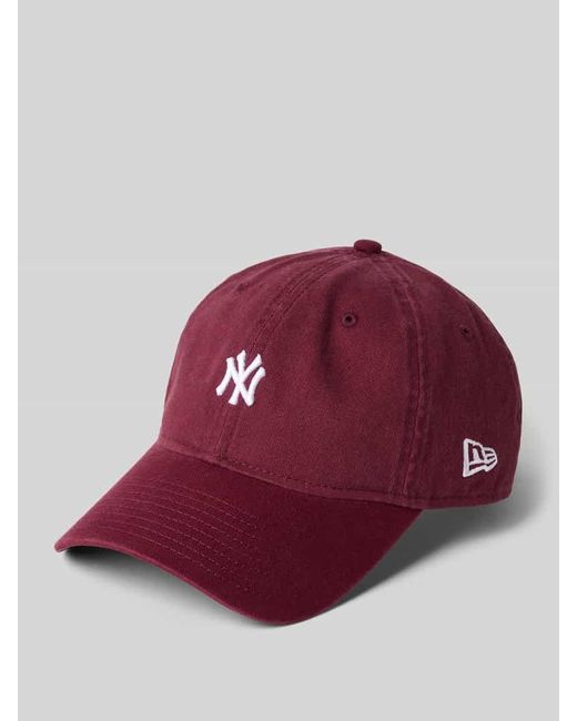 KTZ Basecap mit Label-Stitching in Red für Herren