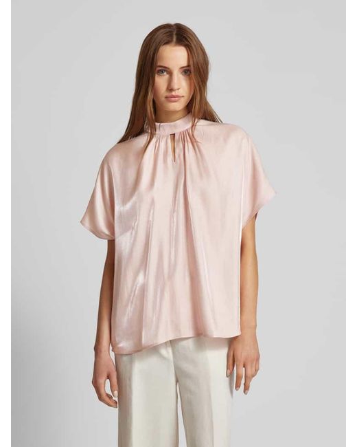 MORE&MORE Pink Bluse mit Fledermausärmeln