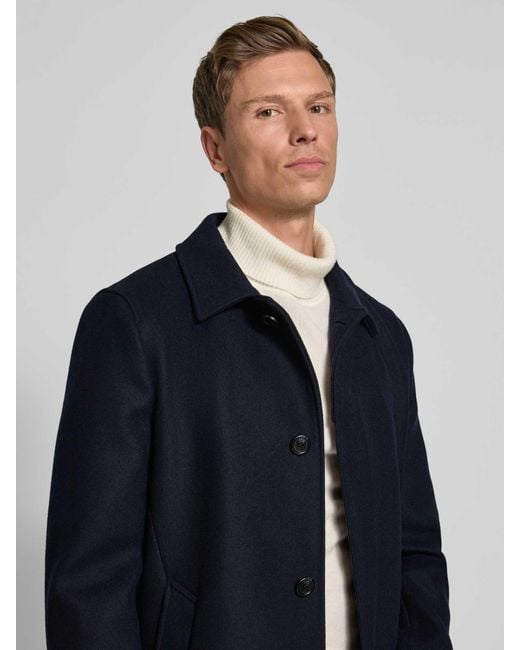 Geox Functioneel Jack Met Wolmix, Model 'Monreale' in het Blue voor heren