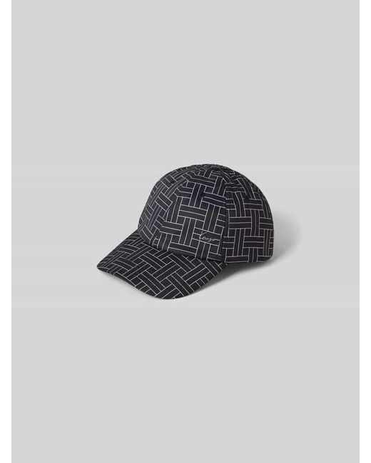KENZO Basecap Mit Label-Print in Blue für Herren