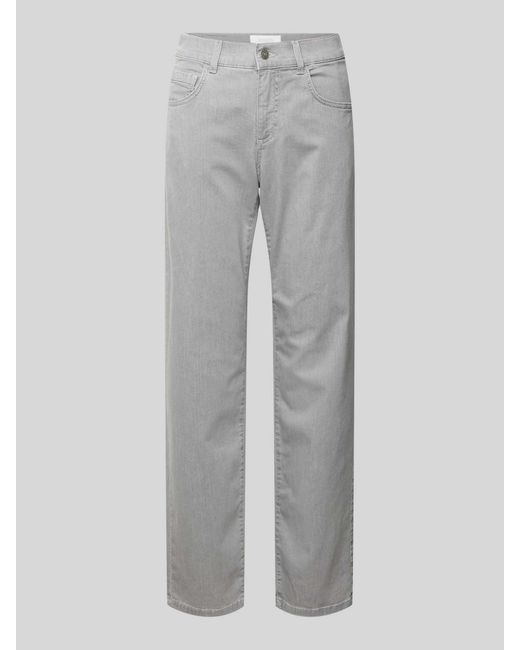 ANGELS Straight Leg Jeans im 5-Pocket-Design Modell 'Dolly' in Gray für Herren
