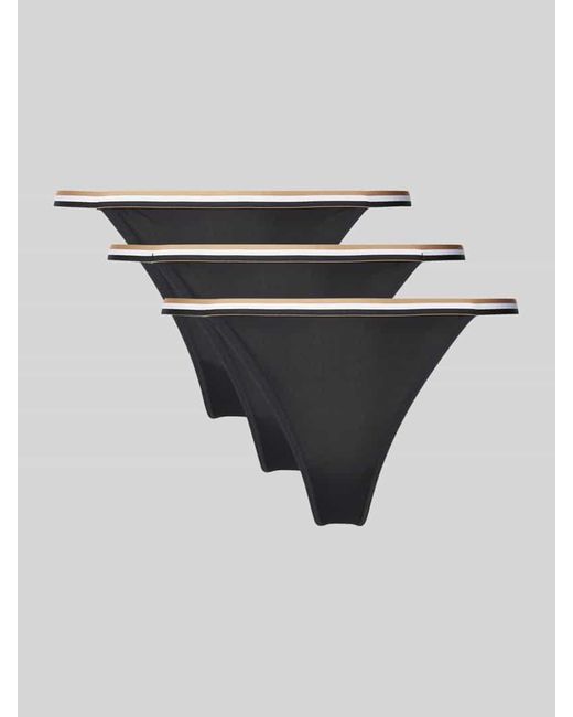Boss Black String mit elastischem Bund im 3er-Pack