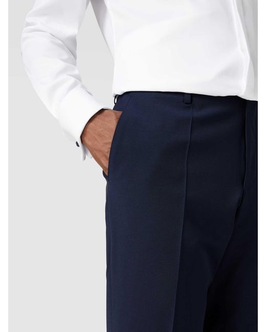 Boss Slim Fit Anzughose Modell 'Genius' in Blue für Herren