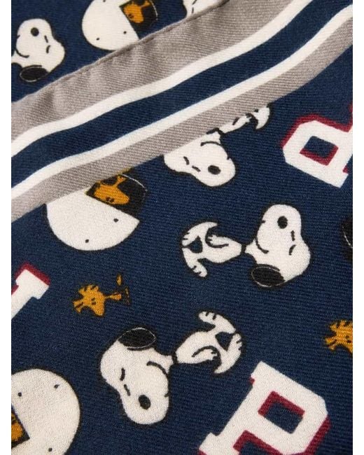 Codello Blue Schal im Allover-Look