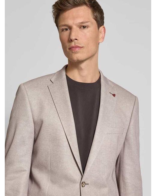 Roy Robson Regular Fit Anzug mit Reverskragen in Natural für Herren