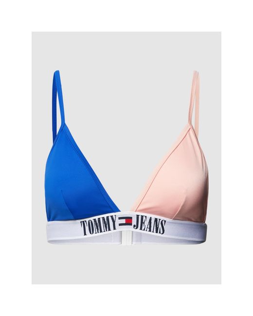 Tommy Hilfiger Bikini-Oberteil in Triangel-Form in Blau | Lyst AT