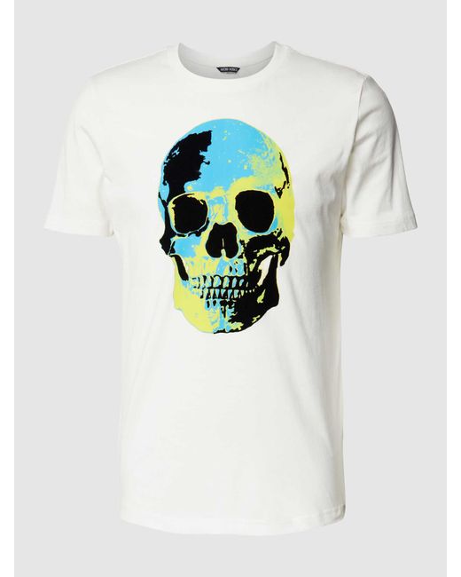Antony Morato T-Shirt mit Motiv-Print in Blue für Herren