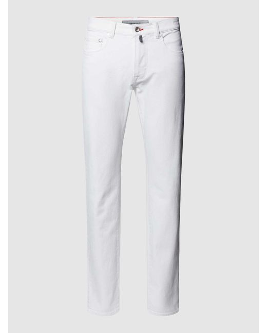 Pierre Cardin Tapered Fit Jeans in het White voor heren