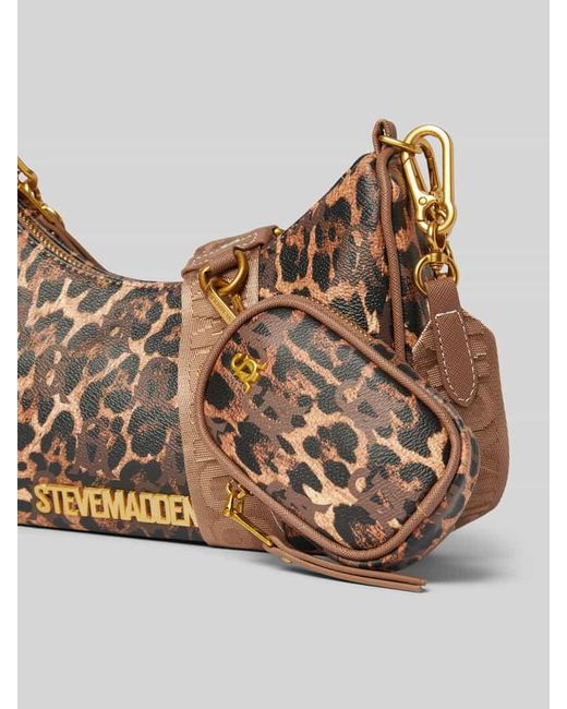 Steve Madden Brown Handtasche mit Label-Applikation Modell 'BVICE'