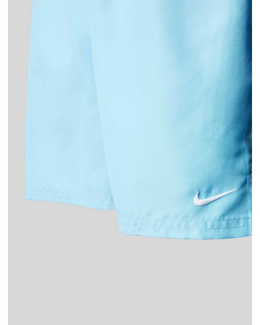 Nike Badehose mit Label-Stitching in Blue für Herren