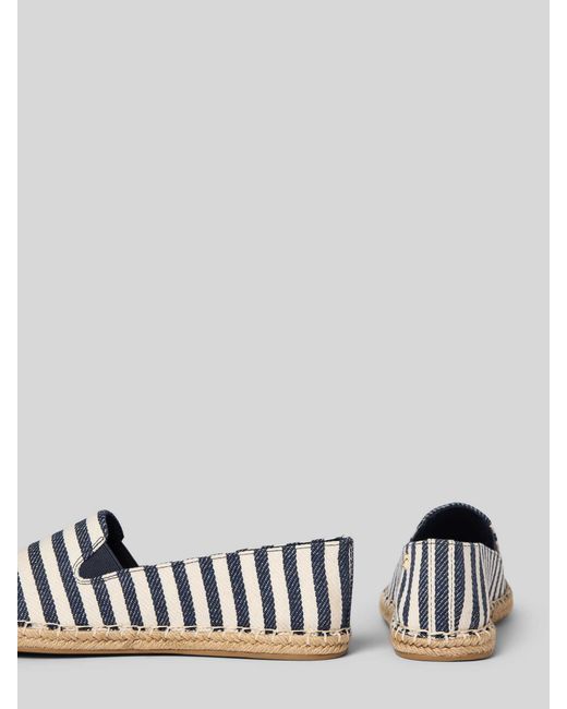 Tommy Hilfiger Espadrilles Van Canvas in het White
