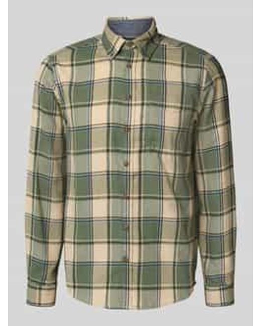 Blend Regular Fit Vrijetijdsoverhemd Met Button-Downkraag, Model 'Dag' in het Green voor heren