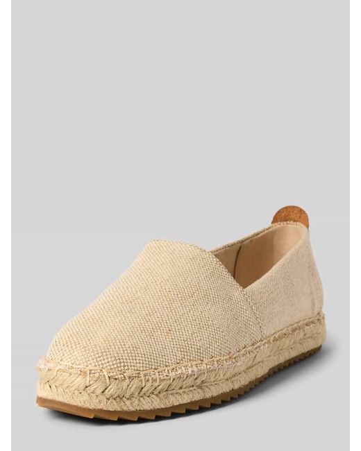 Marc O' Polo Natural Espadrilles aus hochwertigem Canvas