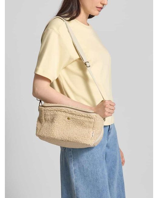 Studio Noos Natural Kühltasche mit Label-Detail Modell 'Ecru Teddy Cooler Bag'