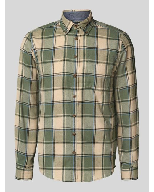 Blend Regular Fit Vrijetijdsoverhemd Met Button-Downkraag, Model 'Dag' in het Green voor heren