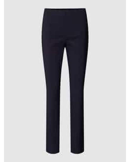 SteHmann Stoffen Broek Met Steekzakken in het Blue