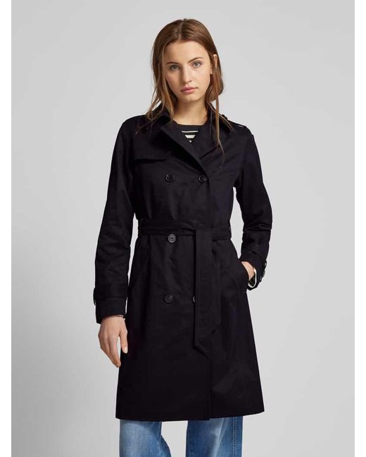 S.oliver Black Trenchcoat mit Bindegürtel