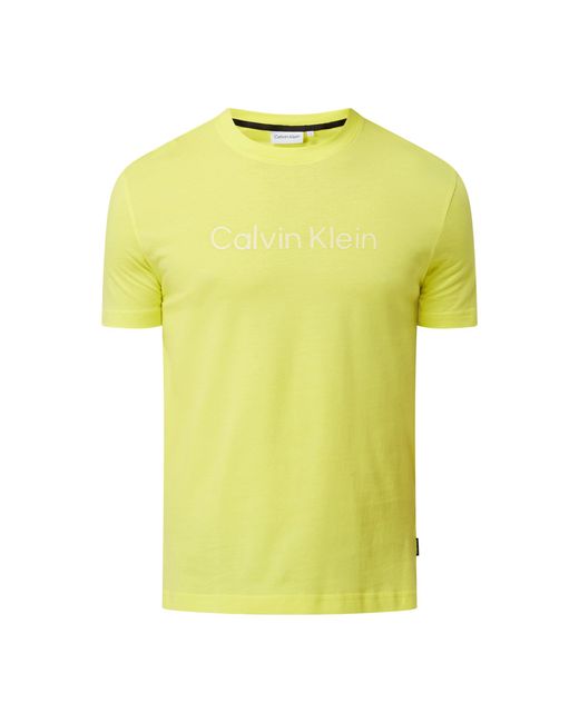 Calvin Klein T-shirt Met Logoprint in 