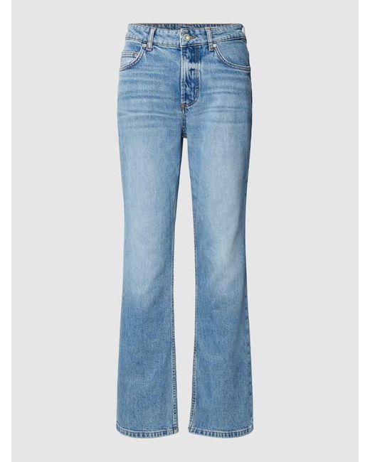 Marc O' Polo Blue Flared Fit Jeans im 5-Pocket-Design Modell 'KIRUNA'