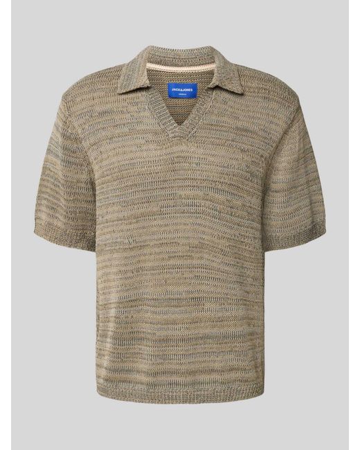 Jack & Jones Poloshirt in het Natural voor heren