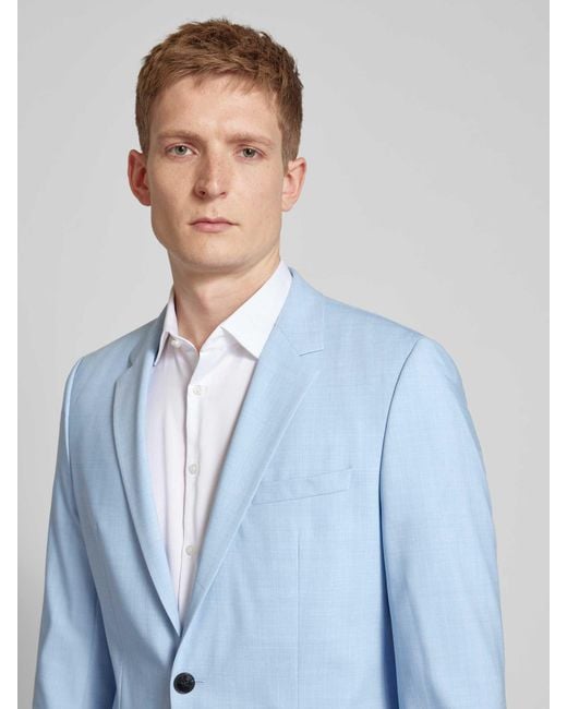 HUGO Anzug mit 2-Knopf-Sakko Modell 'Henry/Getlin' in Blue für Herren