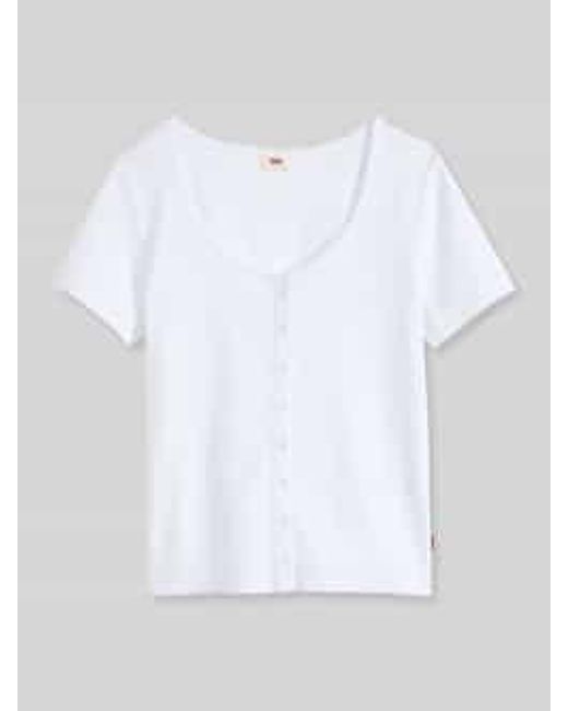 Levi's T-Shirts in het White