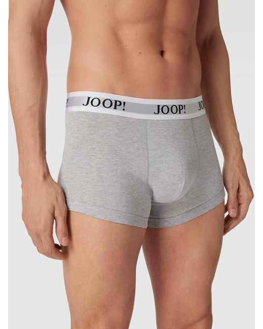 Joop! Trunks Mit Logo-Bund Im 3Er-Pack in White für Herren