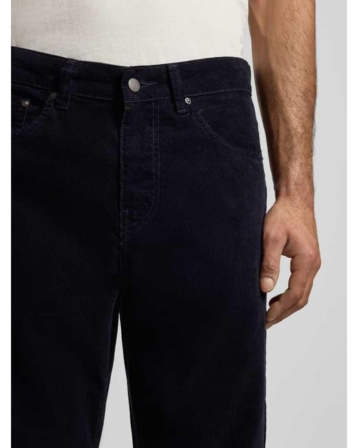 Carhartt Cordhose mit 5-Pocket-Design in Blue für Herren