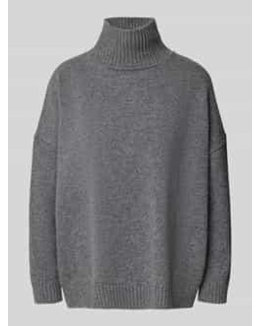 Weekend by Maxmara Oversized Coltrui Van Een Pure Scheerwol, Model 'Borgia' in het Gray
