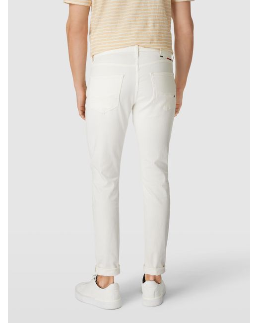 Pygmalion sieraden . Tommy Hilfiger Jeans im 5-Pocket-Design Modell 'HOUSTON' in Weiß für Herren  | Lyst DE