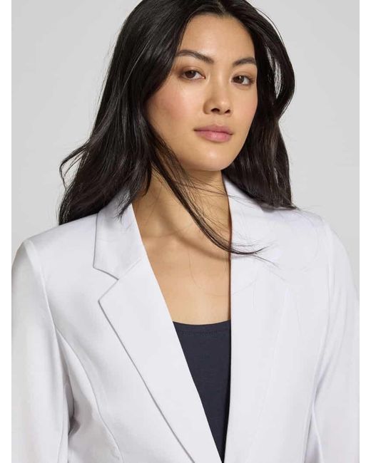 Freequent White Slim Fit Blazer Mit Knopfverschluss Modell 'Nanni'