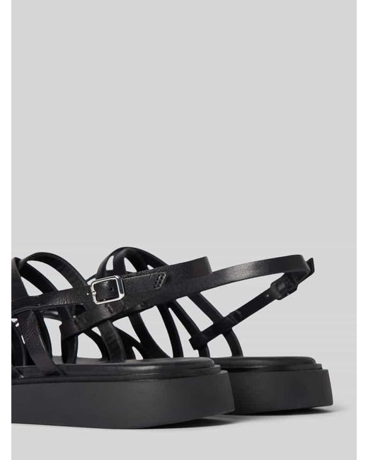Vagabond Black Sandalette in unifarbenem Design Modell 'CONNIE'